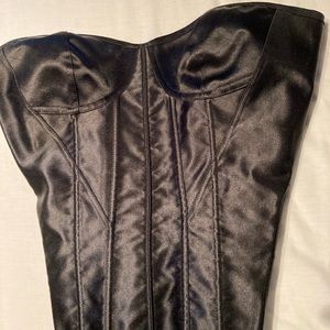 LA SENZA 2000’ SATIN CORSET TOP